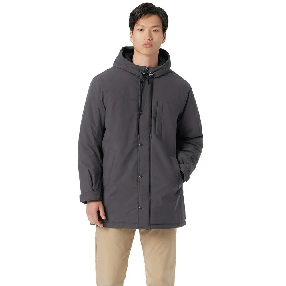 Bass & Co storm coat in dark gray men's‎ size large winter casual brand new